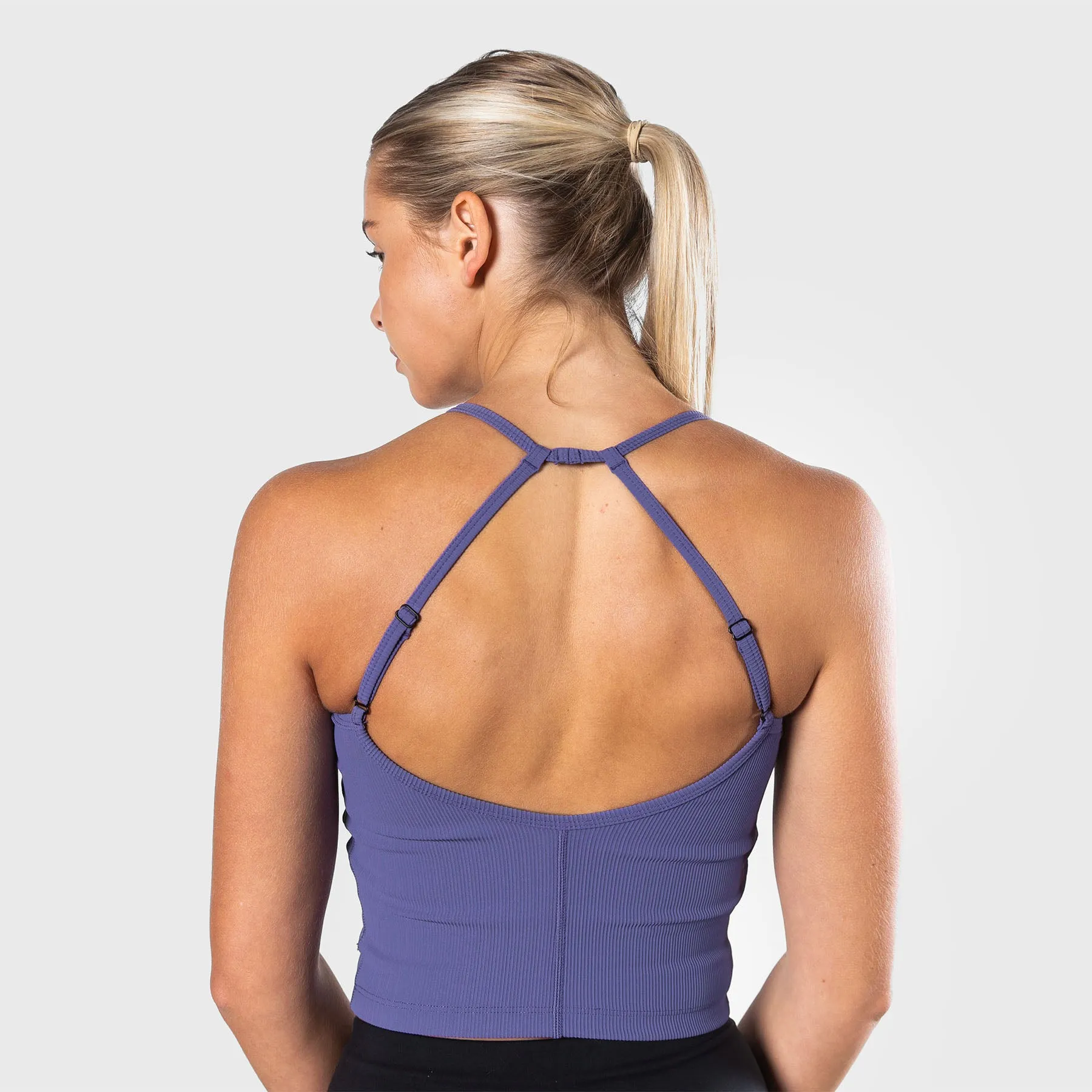 TWL - WOMEN'S CIRCUIT RIBBED CROP - AMETHYST