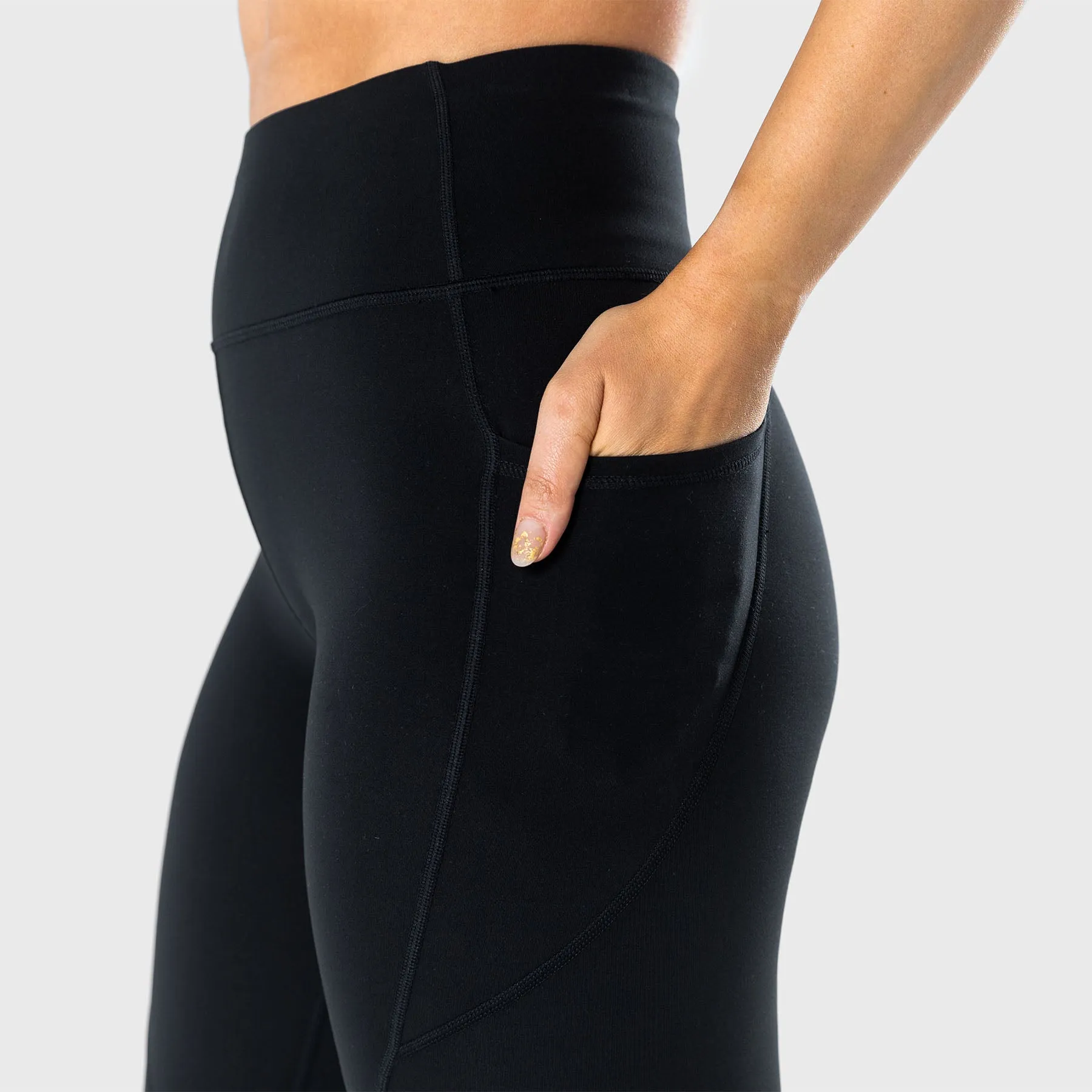 TWL - WOMEN'S ENERGY HIGH WAISTED 7/8TH TIGHTS - BLACK