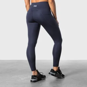 TWL - WOMEN'S ENERGY HIGH WAISTED FULL LENGTH TIGHTS - MIDNIGHT NAVY