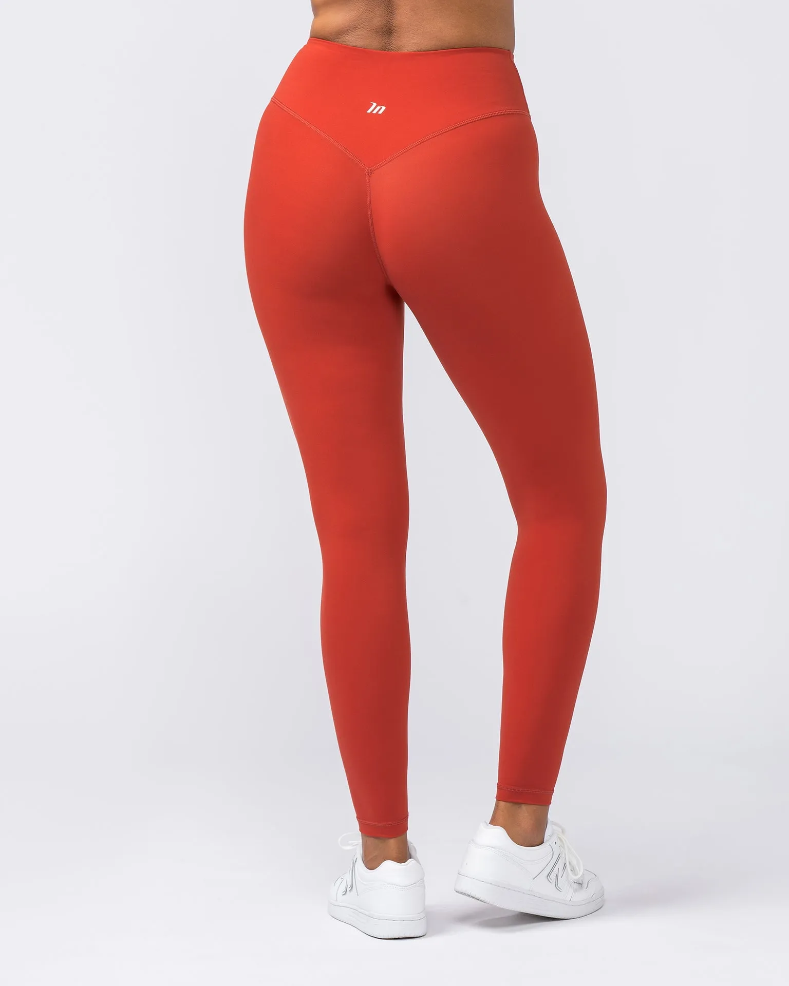 Ultra Aura Ankle Length Leggings - Crush Red