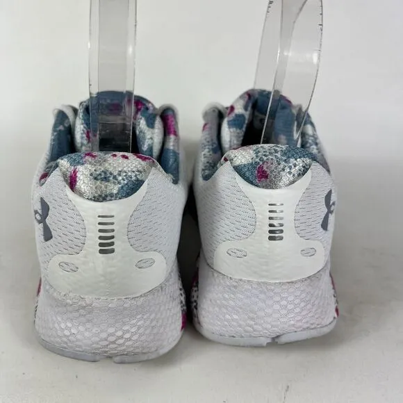 Under Armour HOVR Infinite 3 HS Sneakers Women's 6 White athletic Camo Mesh gym