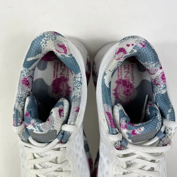 Under Armour HOVR Infinite 3 HS Sneakers Women's 6 White athletic Camo Mesh gym