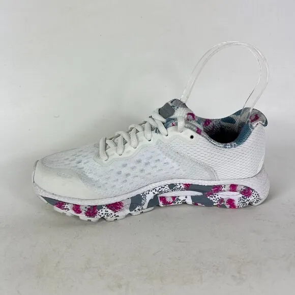 Under Armour HOVR Infinite 3 HS Sneakers Women's 6 White athletic Camo Mesh gym