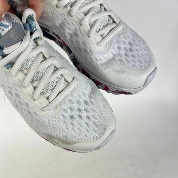 Under Armour HOVR Infinite 3 HS Sneakers Women's 6 White athletic Camo Mesh gym