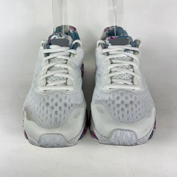 Under Armour HOVR Infinite 3 HS Sneakers Women's 6 White athletic Camo Mesh gym