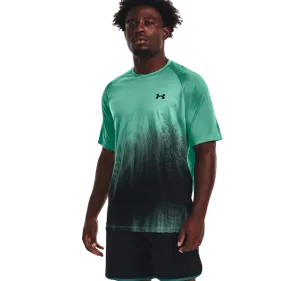 Under Armour Tech Fade T-Shirt - Green/Black