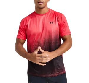 Under Armour Tech Fade T-Shirt - Red/Black