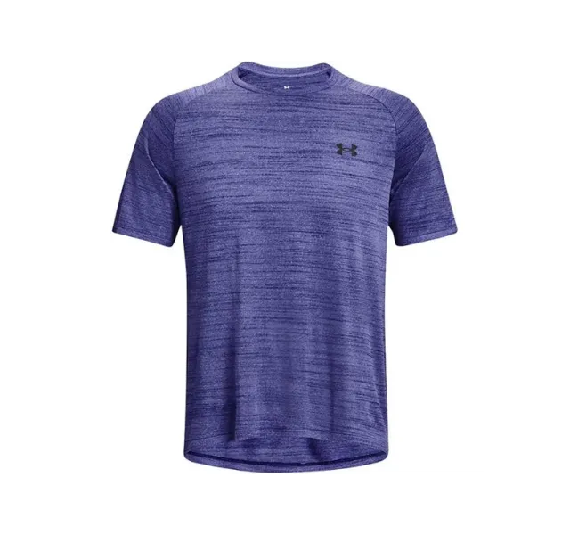 Under Armour Tech Tiger T-Shirt and Launch 5 Inch Shorts Set - Purple