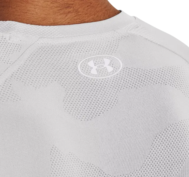 Under Armour Tech Velocity Jacquard Camo T-Shirt - White