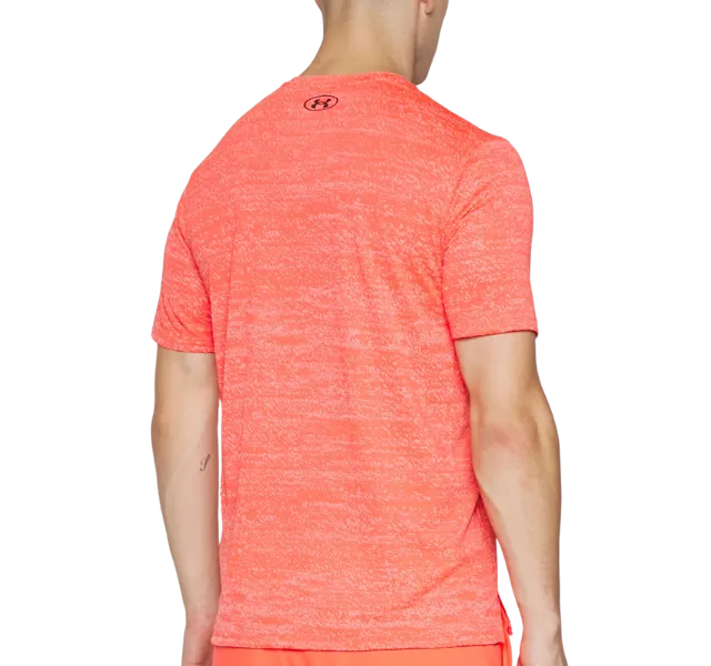 Under Armour Tech Vent Jacquard T-Shirt - Coral Pink