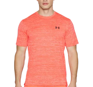 Under Armour Tech Vent Jacquard T-Shirt - Coral Pink