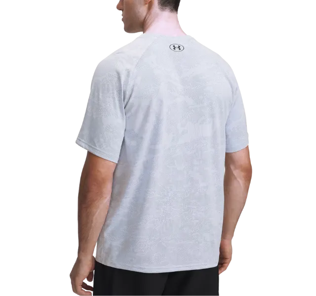 Under Armour Velocity Jacquard Camo T-Shirt - Cool White