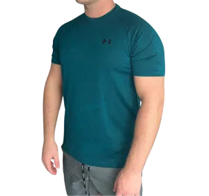 Under Armour Velocity Jacquard Camo T-Shirt - Hydro Teal