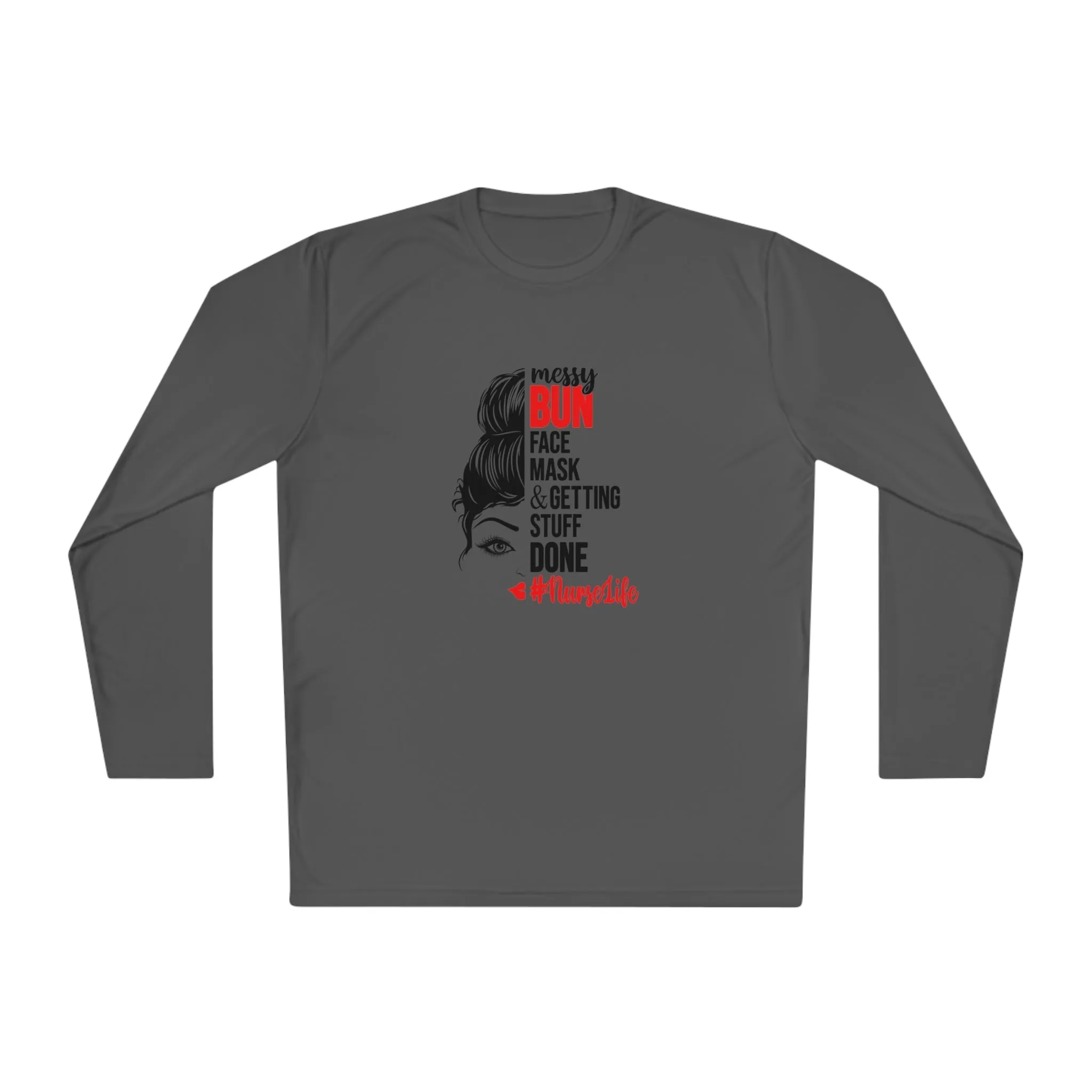 Unisex Lightweight Long Sleeve Tee Adult Activewear