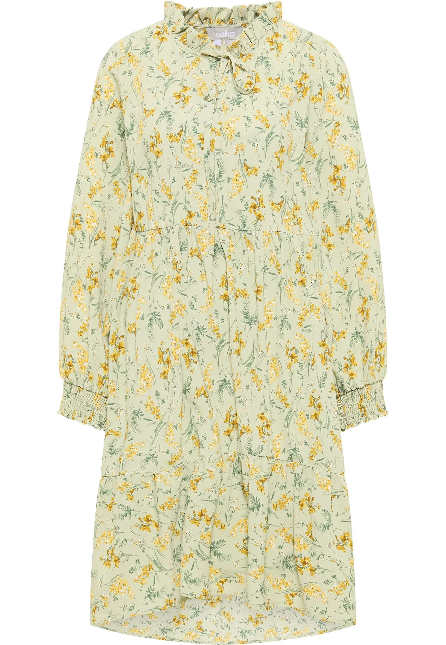 usha Women's Dress With Floral Print