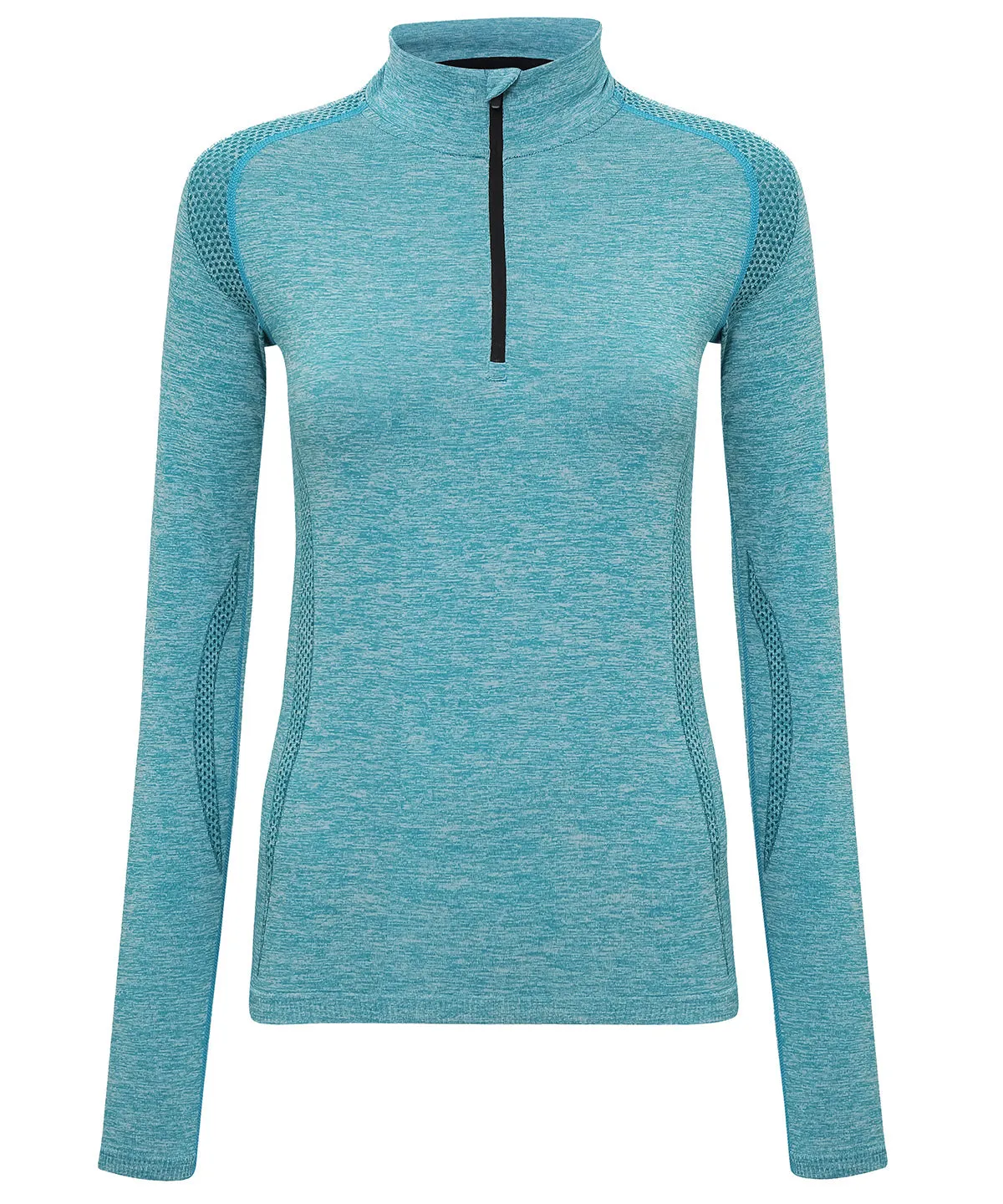 Validate Womens Performance 1/4 zip top Green
