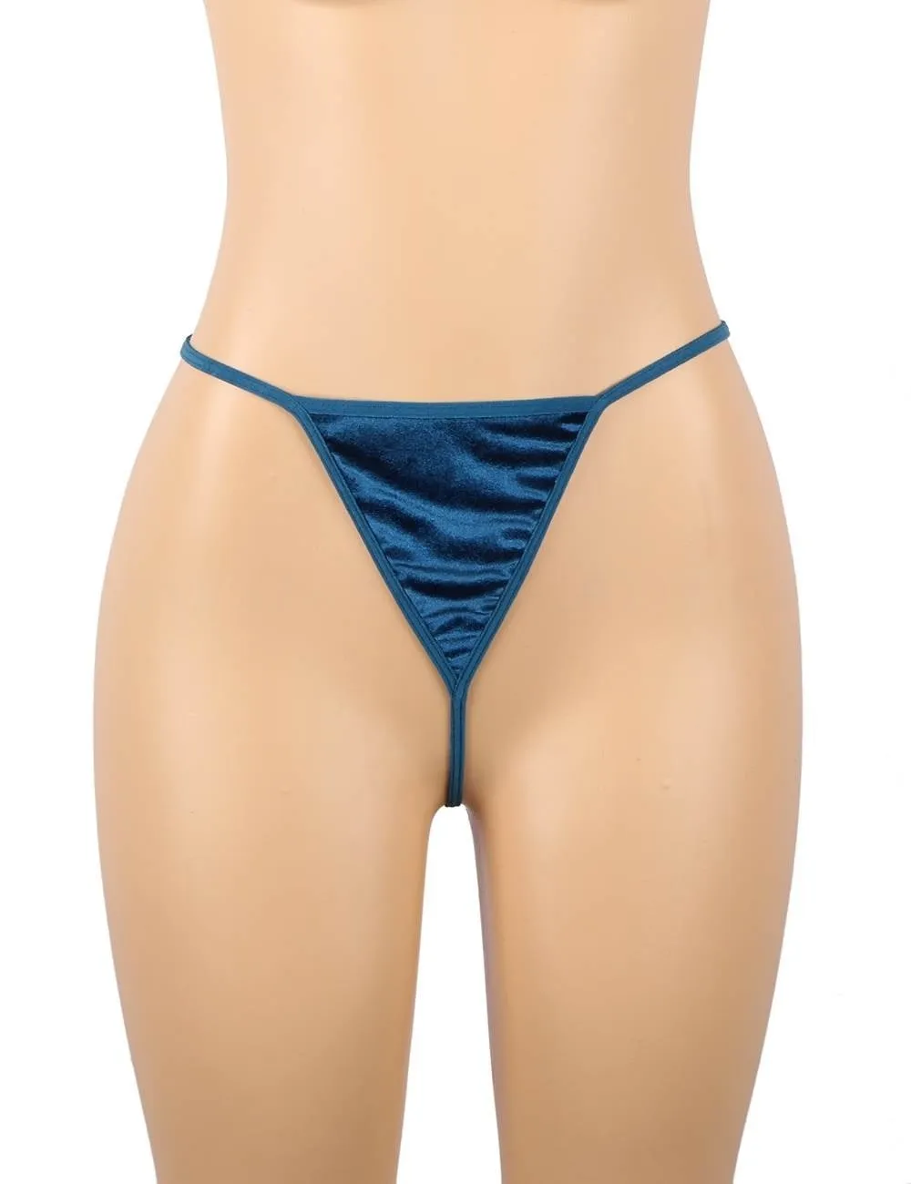 Velour Egypt Embroidery Nightdress With G String