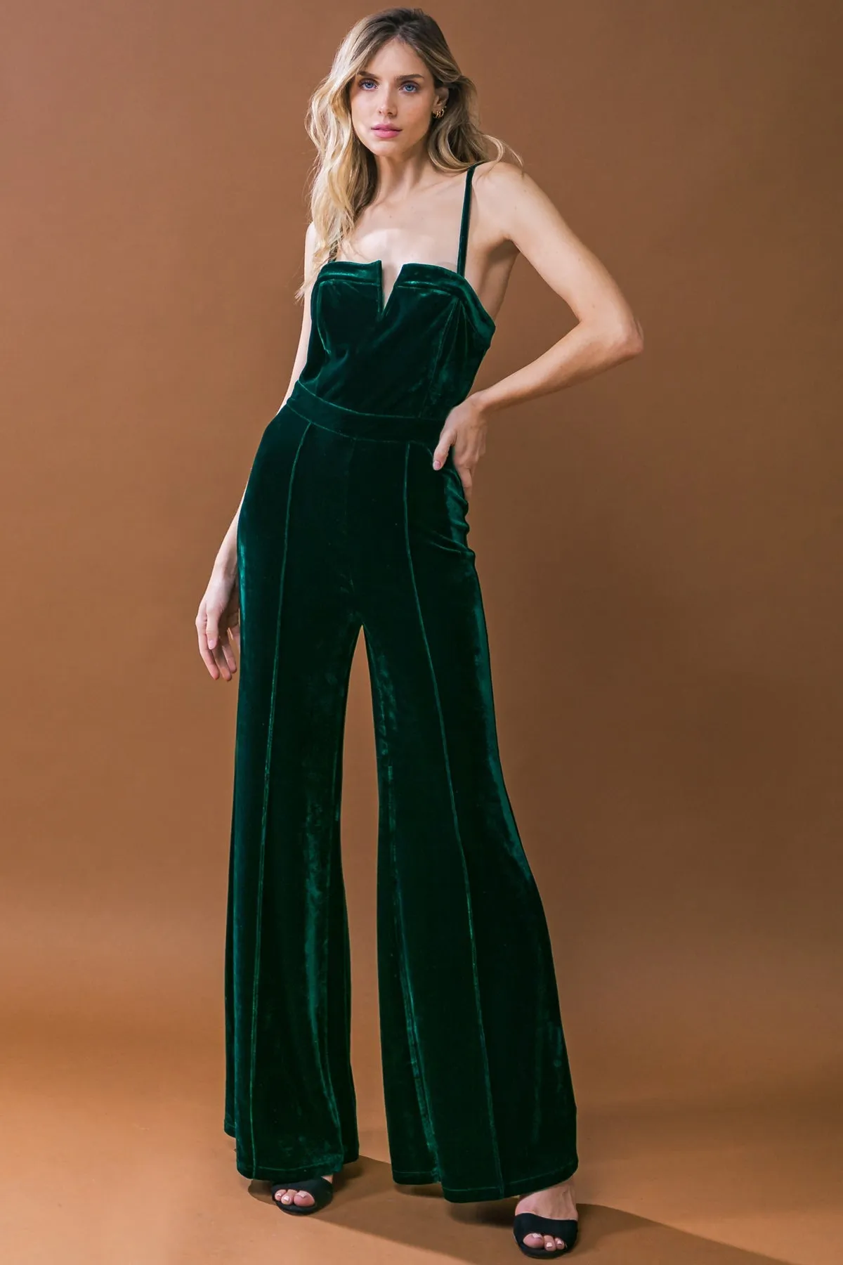 Velvet Jumpsuit