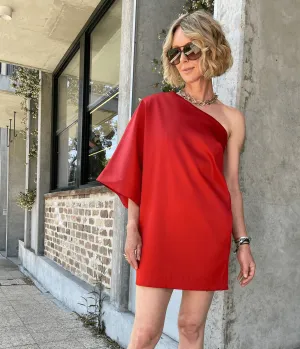 VENEZIANA DRESS- RED