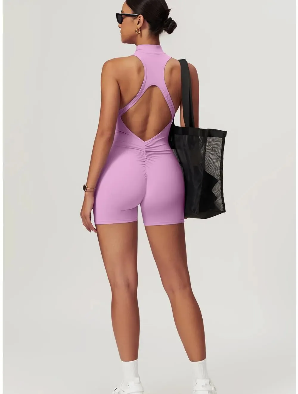 Vered - Form Fitting Yoga Woman's Jumpsuit