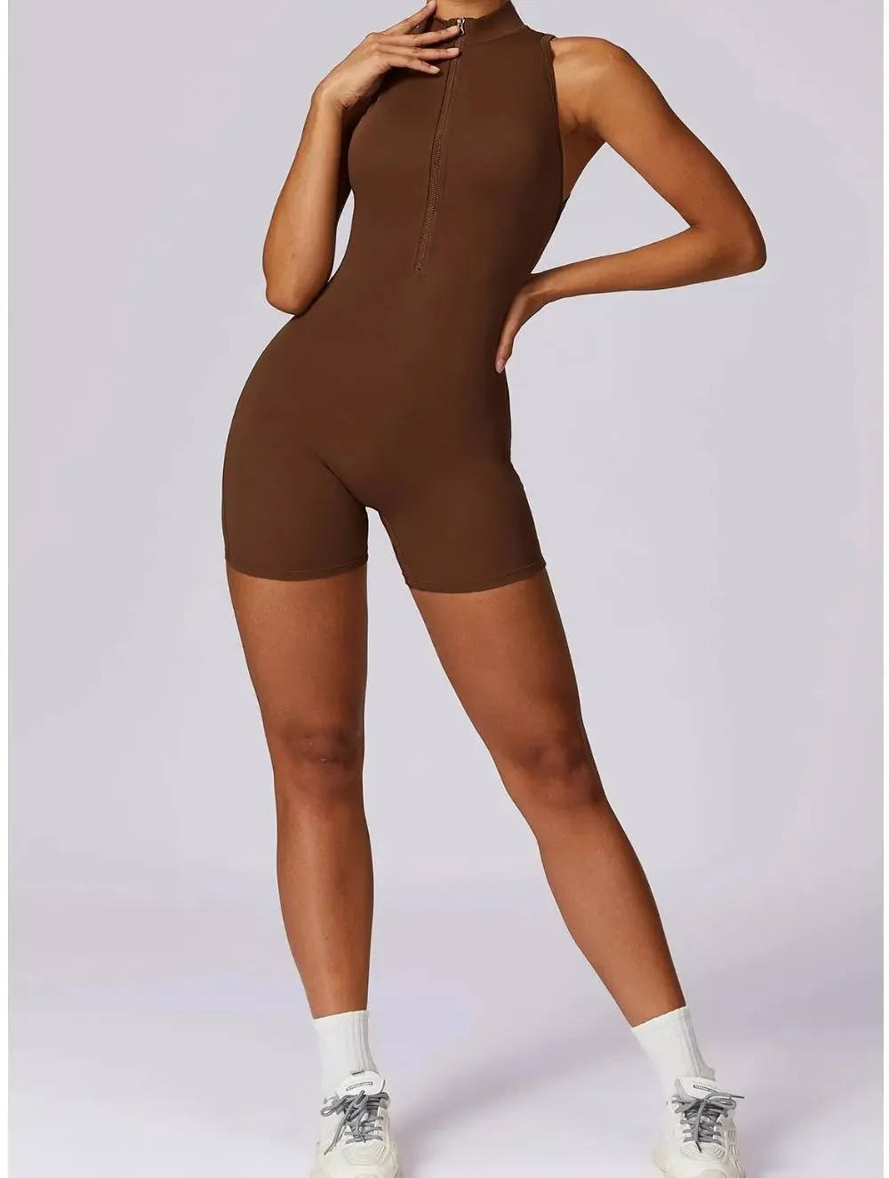Vered - Form Fitting Yoga Woman's Jumpsuit