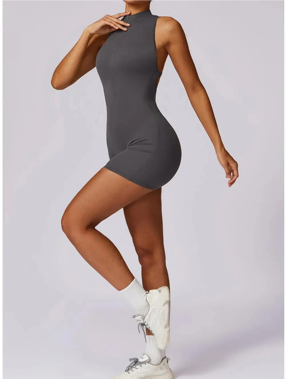 Vered - Form Fitting Yoga Woman's Jumpsuit