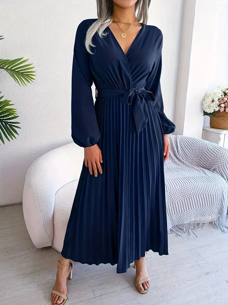Verónica® | Pleated Midi Dress