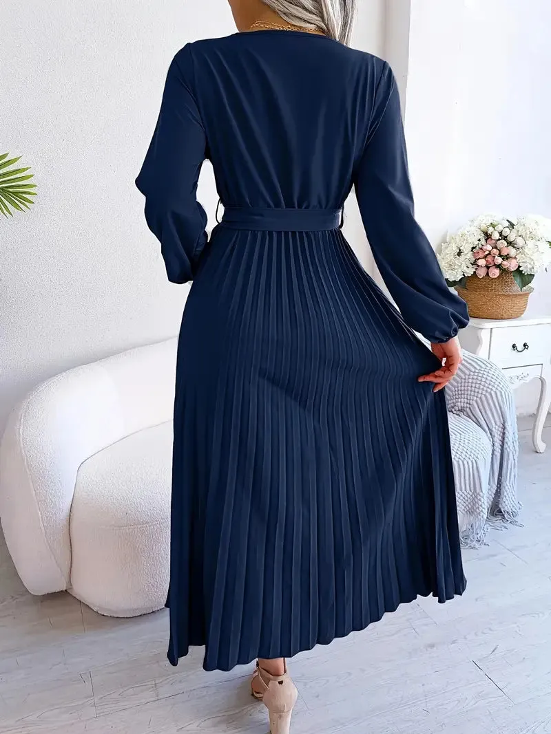 Verónica® | Pleated Midi Dress