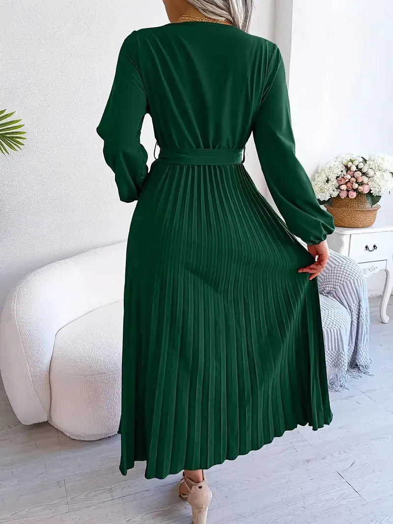 Verónica® | Pleated Midi Dress