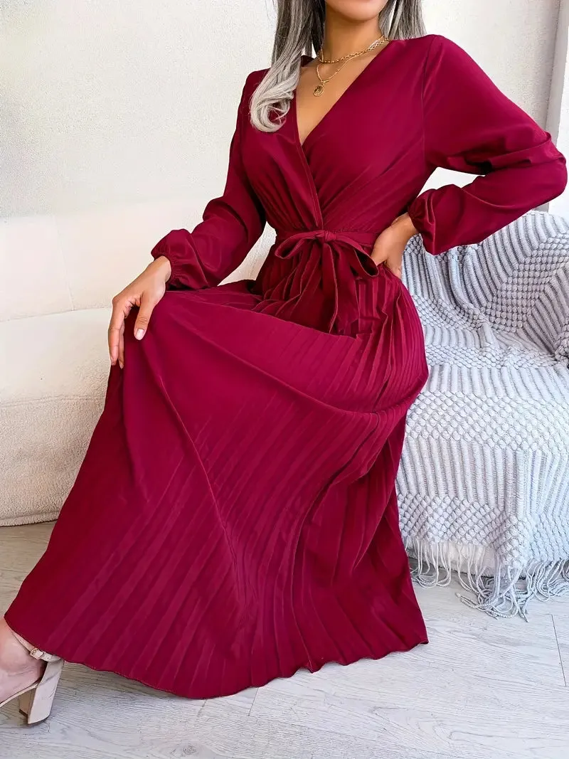 Verónica® | Pleated Midi Dress