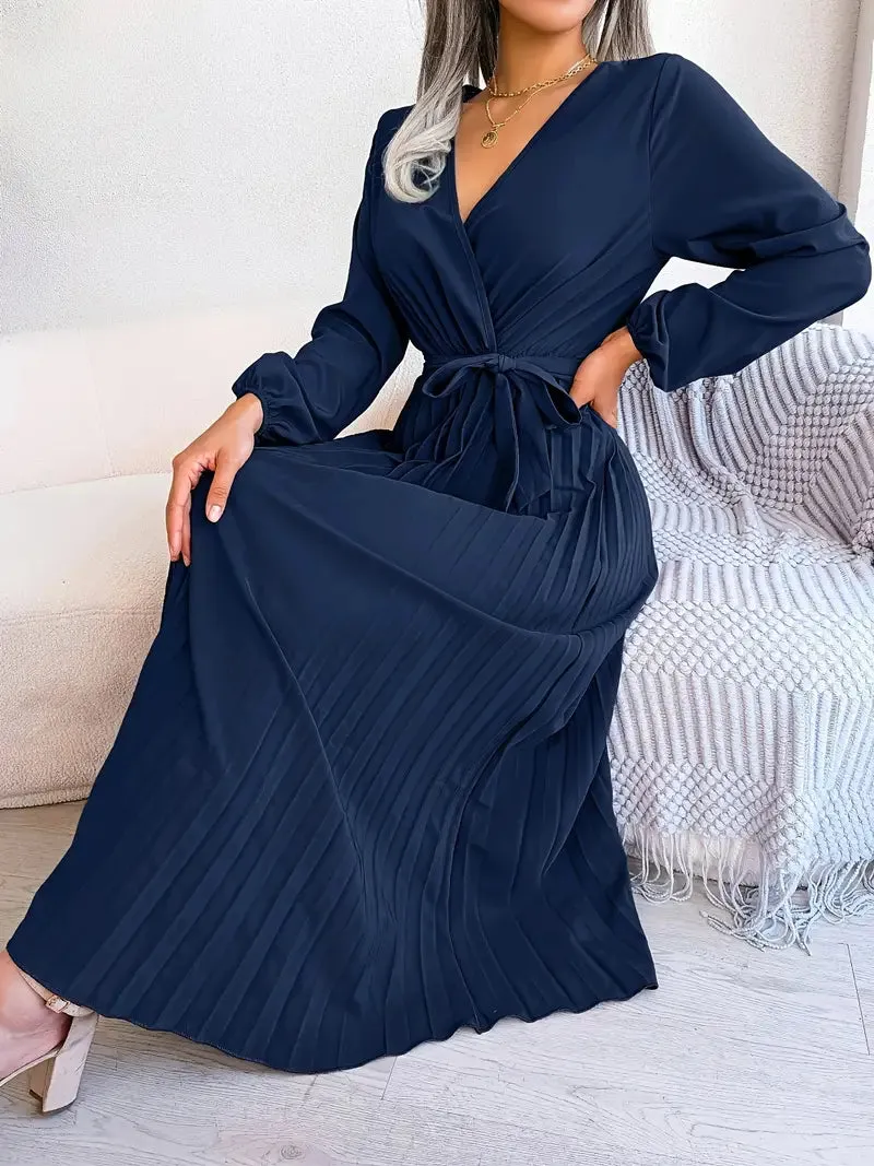 Verónica® | Pleated Midi Dress