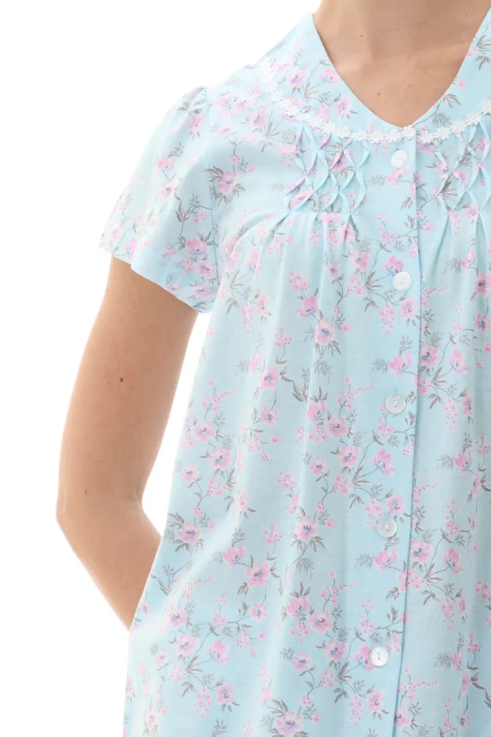 Victoria Capri Pyjama - Mint