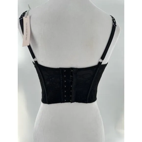 Victoria's Secret CORSET BRA Size Small DD Dream Angels Coquette Romantic​
