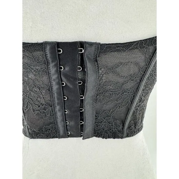 Victoria's Secret CORSET BRA Size Small DD Dream Angels Coquette Romantic​