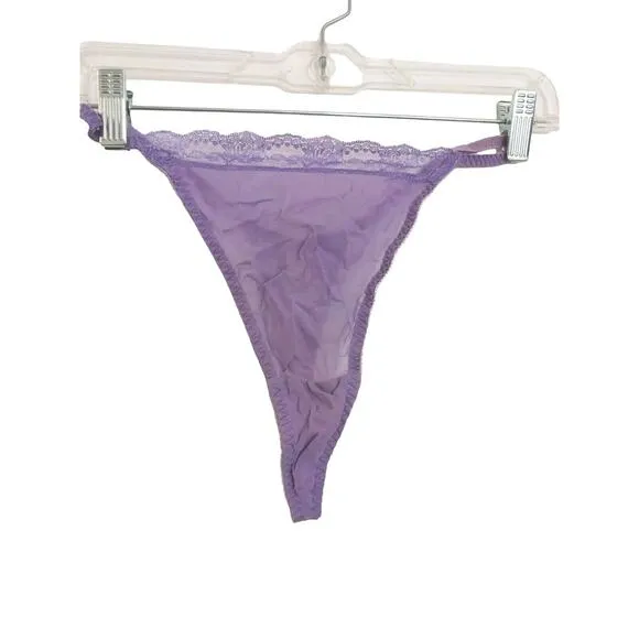 Victoria’s Secret Lingerie Lace Babydoll Sz M LAVENDER LT Purple Barbiecore VNT