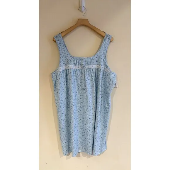 Villager Woman By Liz Claiborne Vintage Women's 2X Nightgown Cottage Grandma NWT
