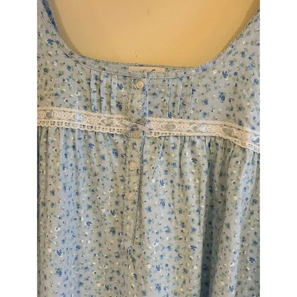 Villager Woman By Liz Claiborne Vintage Women's 2X Nightgown Cottage Grandma NWT