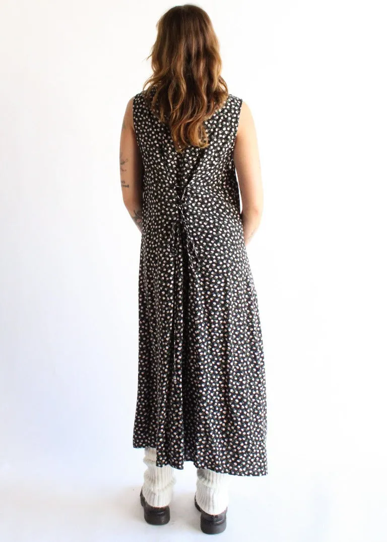 Vintage Floral Dress D0511