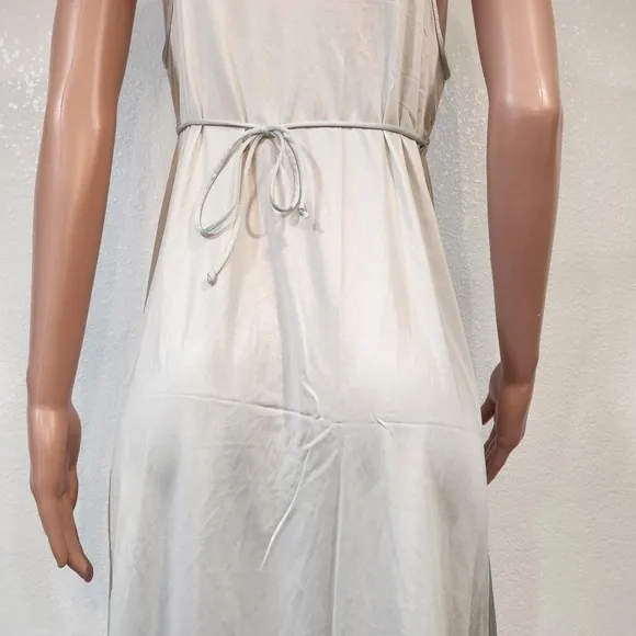 Vintage JcPenney Maxi Lightweight Cream Nightgown Sz M