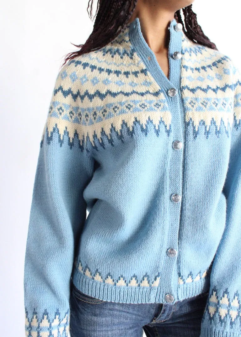 Vintage Knit Cardigan S0178