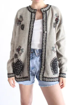 Vintage Knit Cardigan S0192