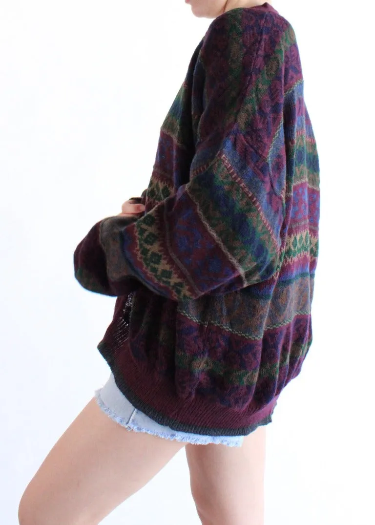 Vintage Knit Cardigan S0359
