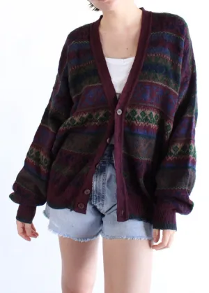 Vintage Knit Cardigan S0359