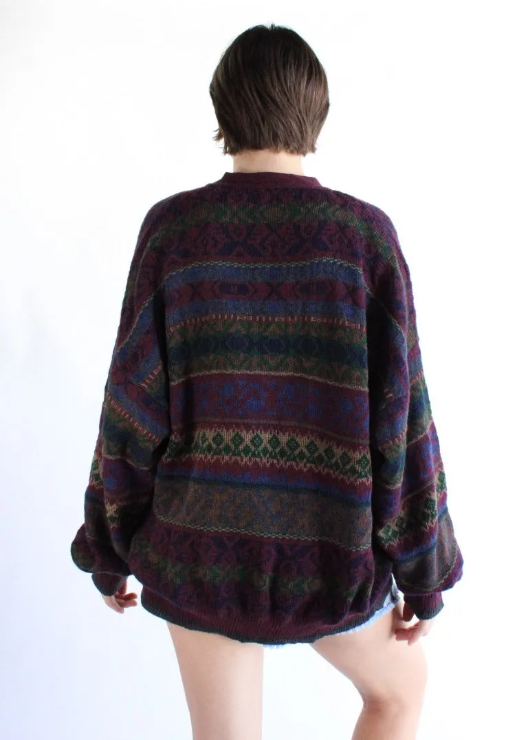 Vintage Knit Cardigan S0359