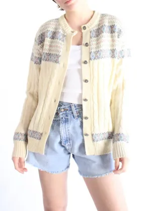 Vintage Knit Cardigan S0463