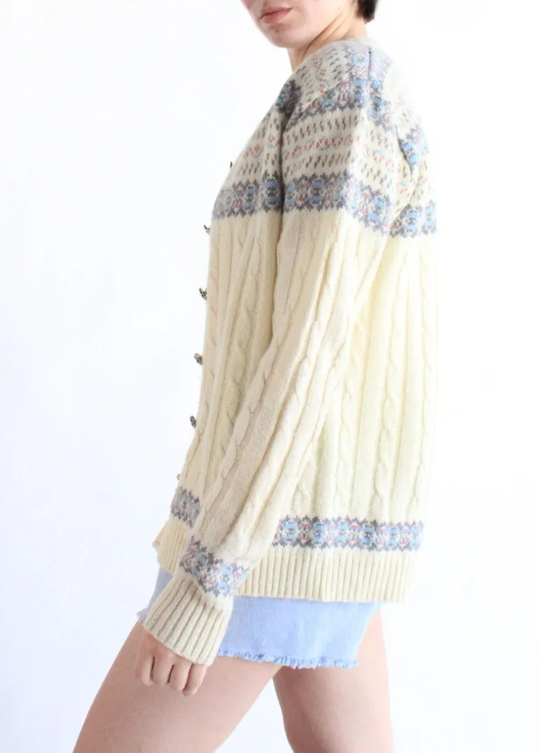 Vintage Knit Cardigan S0463