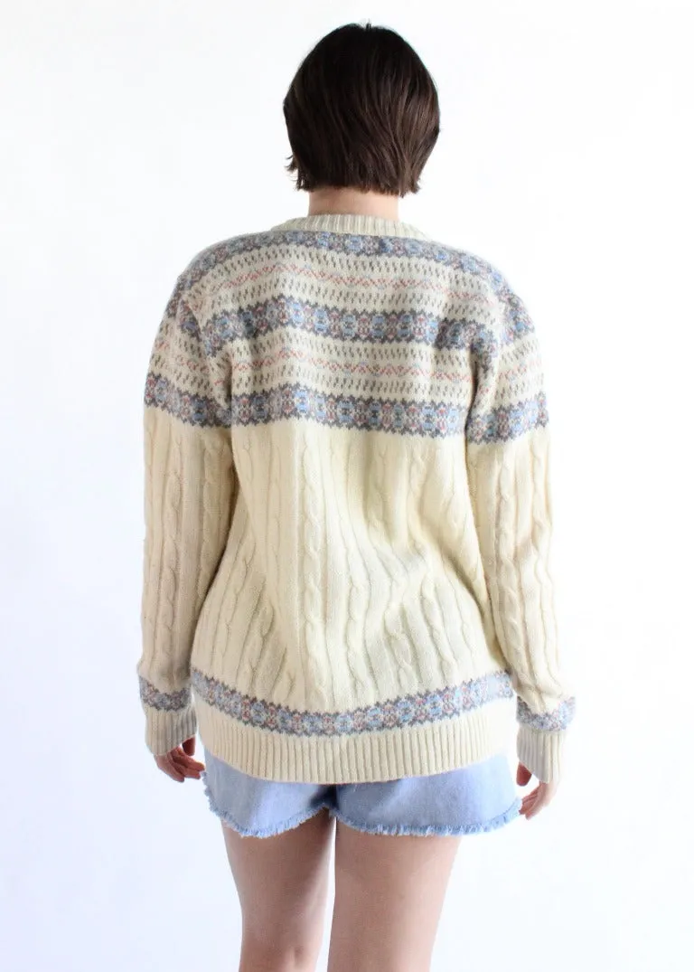 Vintage Knit Cardigan S0463