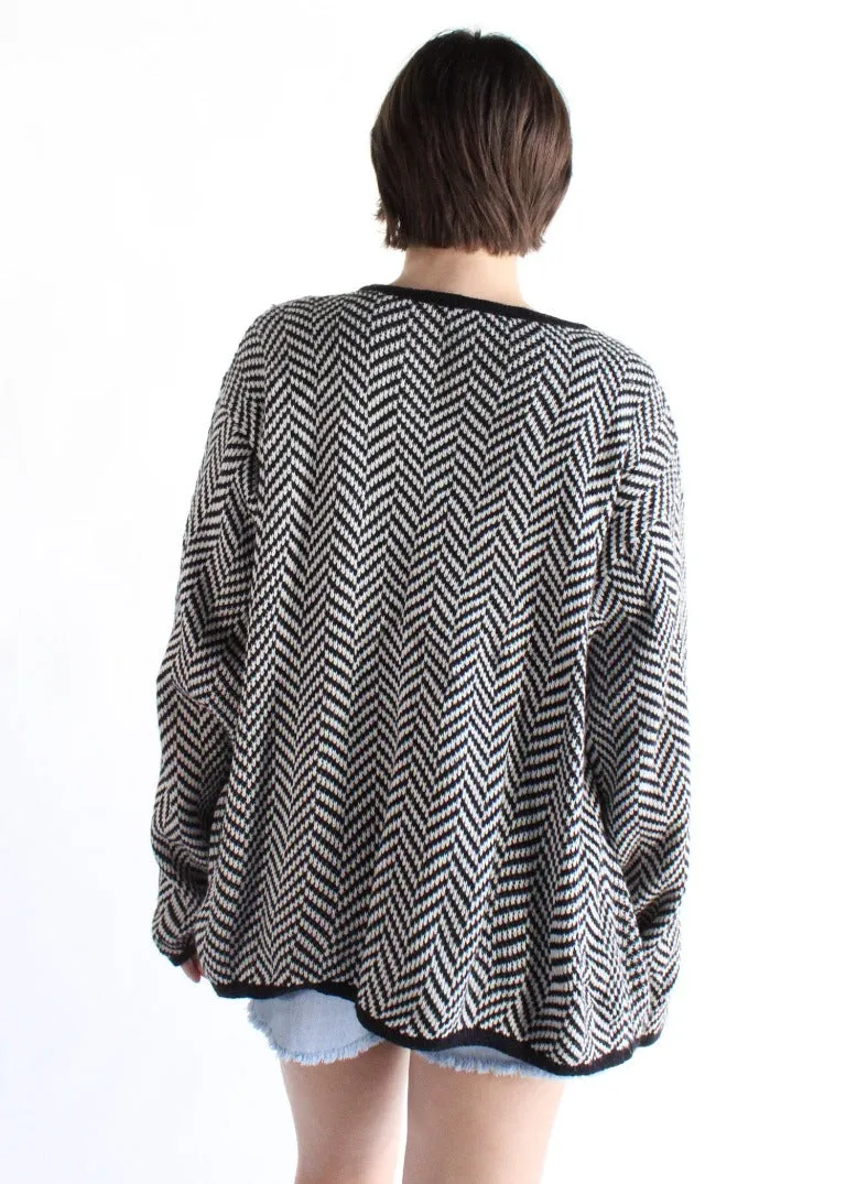 Vintage Knit Cardigan S0551