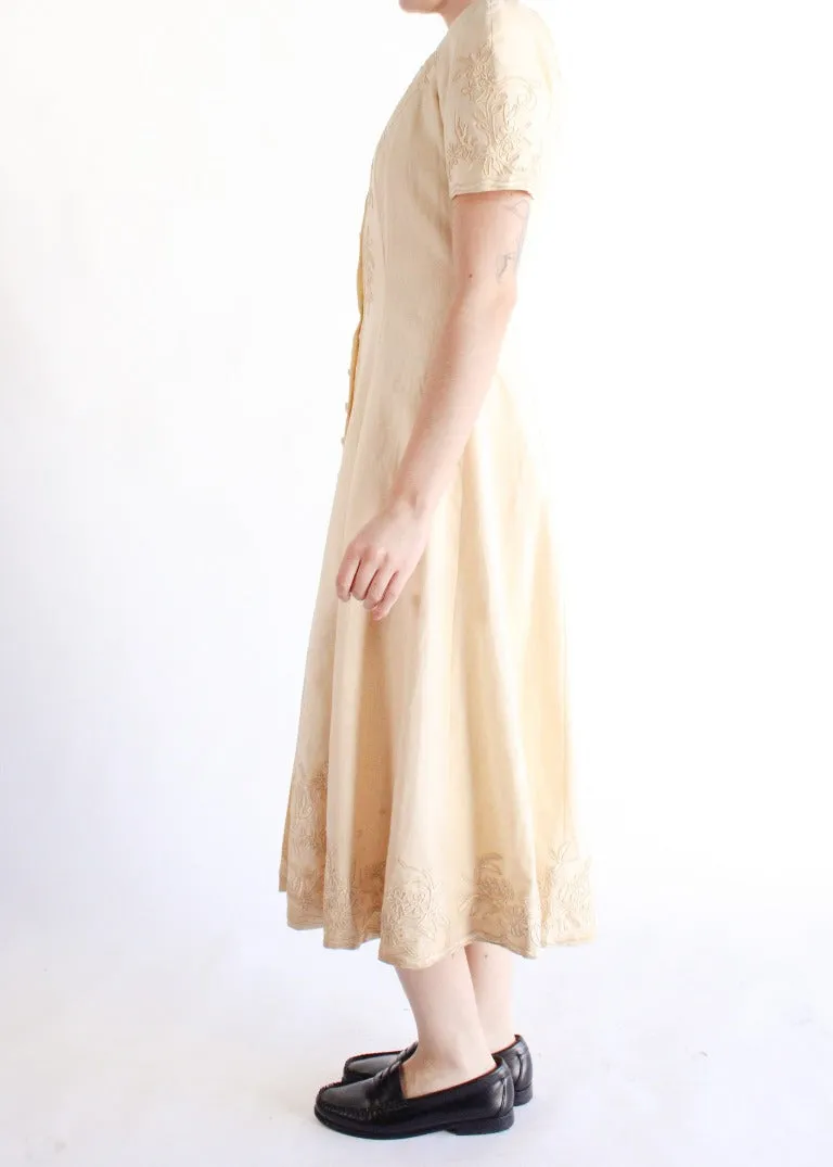 Vintage Midi Dress D0085