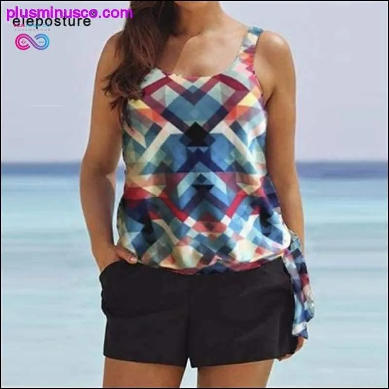 Vintage Plus Size High Waist Swimwear